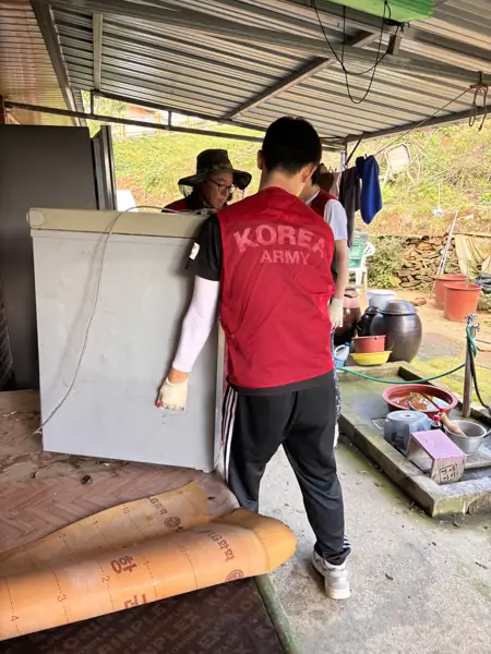 마을 돌봄 현장 사진 2